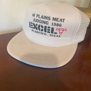 Vintage Meat Judging Trucker Hat